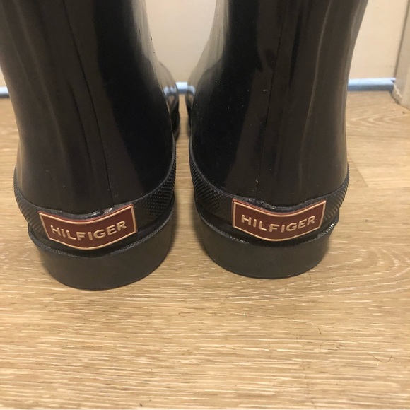 Tommy Hilfiger ladies rubber rain boots size 9 - Picture 4 of 7